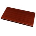thumbnail image 2 of KAKOWELY single layer book shelf Bookshelf Single-layer Wall Mounted Rack Magazine Rack Background Wall Decorative Single-board Rack (Teak)15.75"X7.87"X0.98", 2 of 5