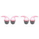 thumbnail image 1 of Tapones para Los Oídos Silicona Impermeables Con Succión Ruido Reutilizables Nadar () Rojo Y Rosa, 1 of 5