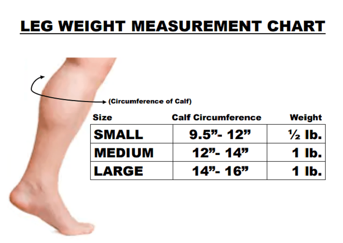 Handithings Leg Weight-LARGE (1 lb.)