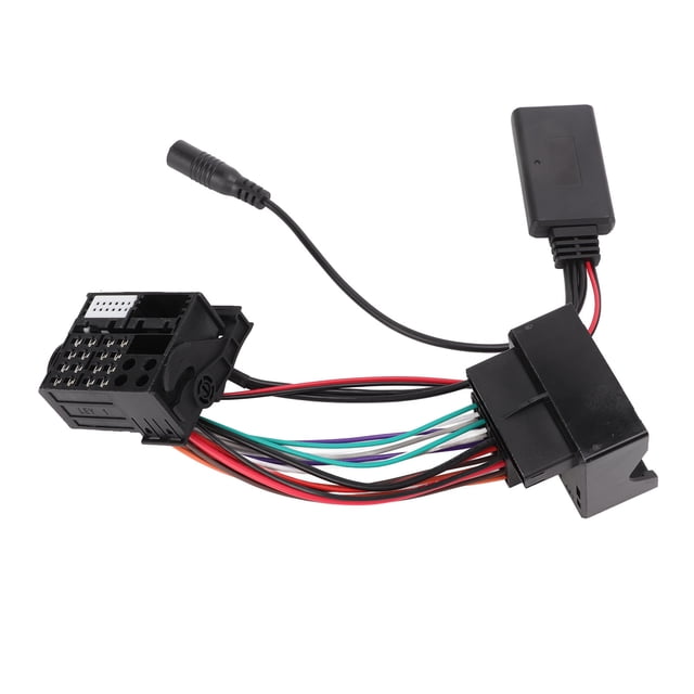 Receptor auxiliar Anggrek Adaptador de audio ABS para E60 E63 E64 E65 E66