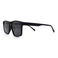 thumbnail image 6 of Polarized Gentlemanly Hipster Mens Sport Horn Rim Plastic Sunglasses [All Black], 6 of 7