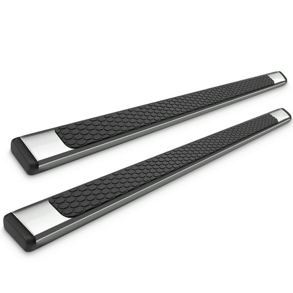 Ikon Motorsports Compatible with 09-23 Dodge Ram Quad Cab 78inch OE Style Step Bars Running Boards SS Pair