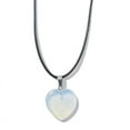 thumbnail image 6 of Geometric Healing Crystals Necklace Natural Semi-Precious Chakras Gemstones Amulet Lucky Coin Charm Protection Necklace, 6 of 9