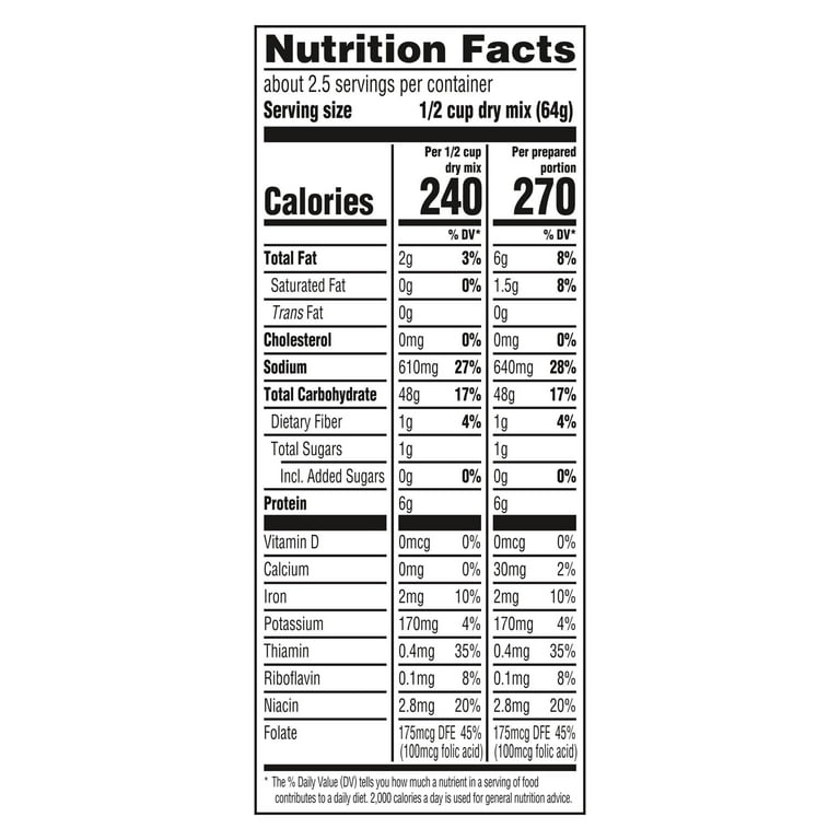 Knorr No Artificial Flavors Chicken Flavor Rice Cooks in 7 Minutes, 5.6 oz Regular Pouch