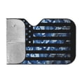 thumbnail image 2 of Kdxio Navy Camouflage American Flag Print Windshield Sun Shade, Foldable Sun Blocker for Car,Truck,SUV Automotive Interior Sun Protection,Reflective Shade for Front Windshield(Medium), 2 of 7