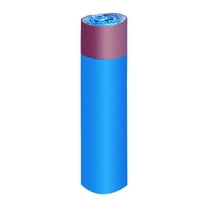 1Roll 3 Gallon 15 Counts Trash Bags Recycling Compostable Bags Disposable Garbage Bag Thickened Flat Mouth with Rolled Garbage Bag Garbage Bag, Trash Bags Small Garbage Bags(Blue,21.7x17.7")