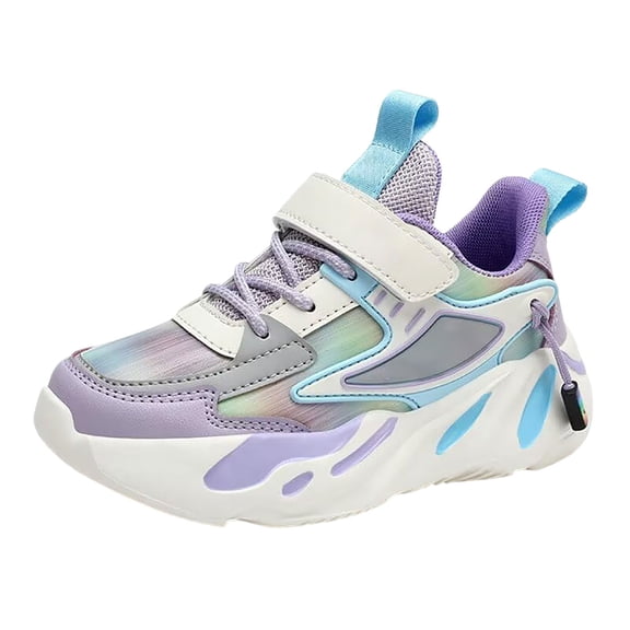 CPNG Girls Sneakers Leisure Non Slip Soft Sole Sports Shoes Spring and Autumn Breathable Lightweight Casual Running Athletic Shoes