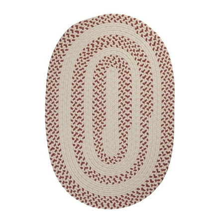 2  x 8  Red and Beige Hand Reversible Oval Rug Runner Enhance your indoor living with this reversible handmade rug made of polypropylene and wool. Handcrafted in the USA  this timeless and elegant rug works with any style or decor and adds warmth and coziness to any indoor space. With soft  easy blends of natural tones and just a hint of color  it is a great and practical addition to your home s aesthetics. Features: Handmade reversible oval runner rug. Color(s): rosewood red  beige and white. Handcrafted in the USA. Rustic farmhouse design. Recommended for indoor use only. Care instructions: spot clean with any common household cleaner. . Dimensions: 2  W x 8  L. Material(s): polypropylene/wool. Note: The photo shows an oval area rug  however  this listing is for an oval runner rug.