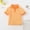 Orange, variant on Piuwrlz Boys polo Shirt 3 Years for Kids School Uniform Shirt Round Neck Stripe Lapel Collar Shirt School Uniform T Shirt Blue Size 3 Years