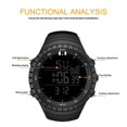 thumbnail image 3 of Mens Digital Watch SENORS Sport Watch Outdoor Waterproof Digital Watches LED Electronic Luminous Wristwatch with Stopwatch Alarm, 3 of 4