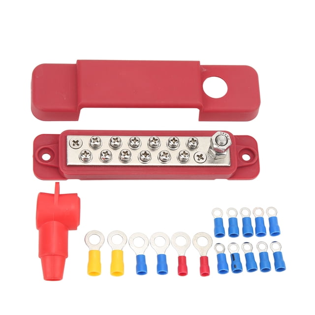Terminal Bus Bar,12 Terminal Distribution Block Terminal Distribution Block Busbar Block World-Class Design