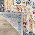 thumbnail image 4 of World Rug Gallery Distressed Vintage Bohemian Gray 3'3" x 5' Area Rug, 4 of 7