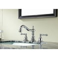 thumbnail image 2 of Anzzi L-Az135 Highland 1.2 GPM Widespread Bathroom Faucet - Chrome, 2 of 2