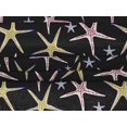 thumbnail image 5 of oneOone Velvet Black Fabric Starfish Sewing Fabric By The Yard Printed Diy Clothing Sewing Supplies 58 Inch Wide-2M, 5 of 7