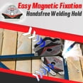 thumbnail image 4 of 22-Piece MIG Welding Tool Kit with Heavy Duty Pliers, Leather Gloves, Chipping Hammer, Clamps, Magnet &  for Professional Welding Projects, 4 of 8