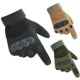 thumbnail image 3 of Guantes de motocicleta, guantes de nudillos duros para motocicleta, guantes de dedos completos con correa de muñeca larga con velcro para montar en ATV para hombres y mujeres (1 juego,, 3 of 4