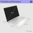thumbnail image 3 of HP 15.6" HD Business Laptop Computer, AMD Ryzen 5 5500U, 16GB RAM, 512GB SSD, AMD Radeon Graphics, Webcam, Wi-Fi, Numeric Keypad, Windows 11 Pro, 3 of 5