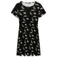 thumbnail image 3 of Simply Opossum Dress Summer Street Style Dresses Female Short Sleeve Printed Sundress, 3 of 7