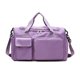 thumbnail image 1 of Bolso bandolera ligero, portátil y multifuncional para gimnasio y viajes. Perfecto en color violeta claro. Bolso de fitness de gran capacidad., 1 of 8