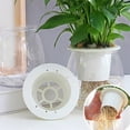thumbnail image 6 of Aoyunhp Self Watering Planter,Self Watering Pots for Indoor Plants,Hydroponics Round Flower Pot Clear Automatic-Watering Planter With Wick Rope for office Desk Plants,Self Watering Pots 2.56"X5.12", 6 of 7