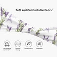 thumbnail image 4 of Yiaed Lavender Flowers Print Sports Headbands,Moisture Wicking Workout Headband, Sweatband Headbands for Running,Cycling for Women and Men, 4 of 8