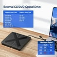 thumbnail image 3 of USB 3.0 Type C External Optical Drive DVD CD RW Player Burner Reader Writer Luxury Disk Drive ,Widely Use, 3 of 6