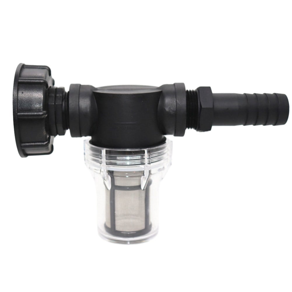 1x IBC Rain Barrel Filter Hose Connector Water 100 Mesh Stainless Steel Strainer