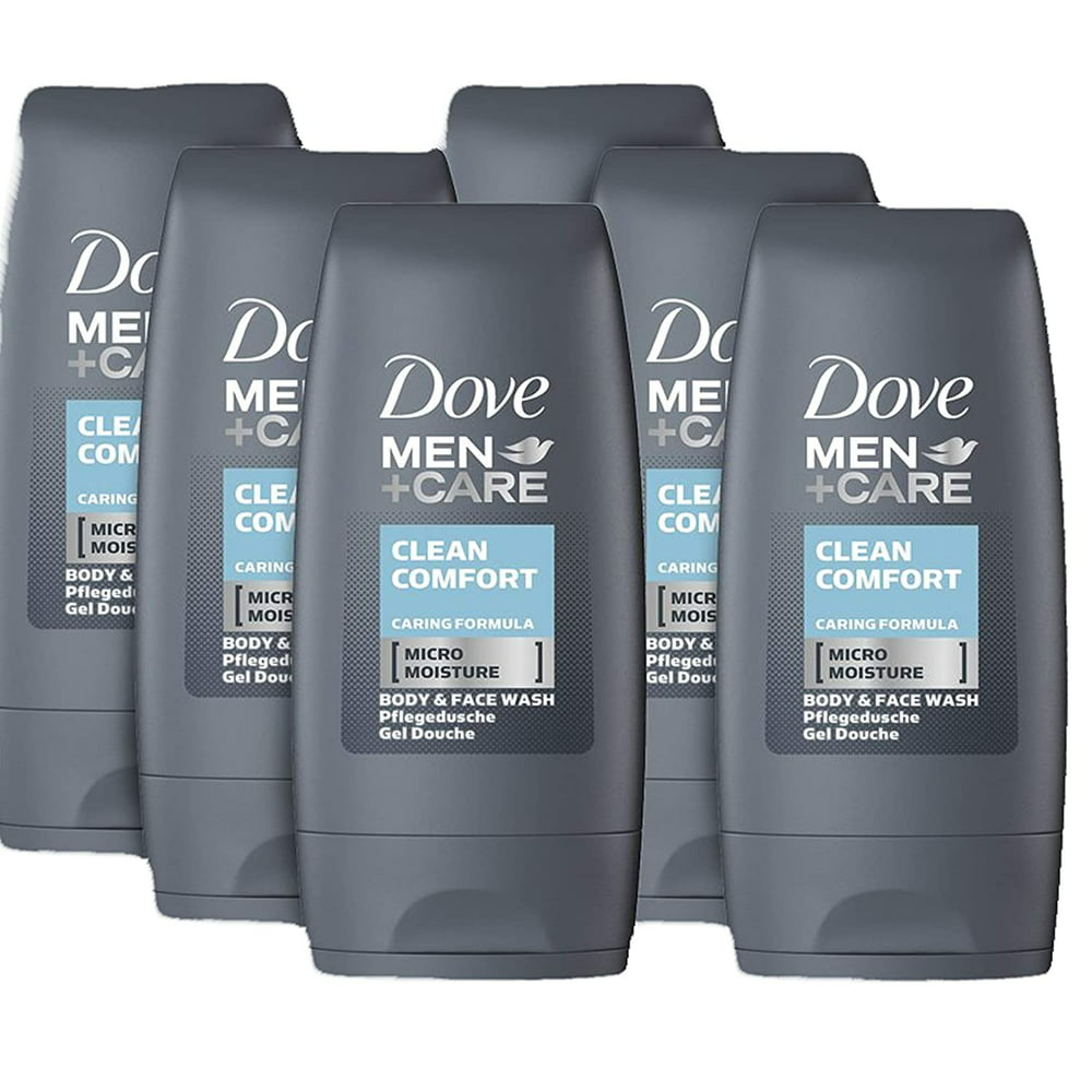 Dove Men + Care Clean Comfort Body and Face Wash, Travel Size 1.85 ...