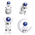 thumbnail image 3 of 1 Set Mini Astronaut Models Astronaut Statues Gray Decorative Space Decoration Astronaut Home Desktop Decoration, 3 of 4
