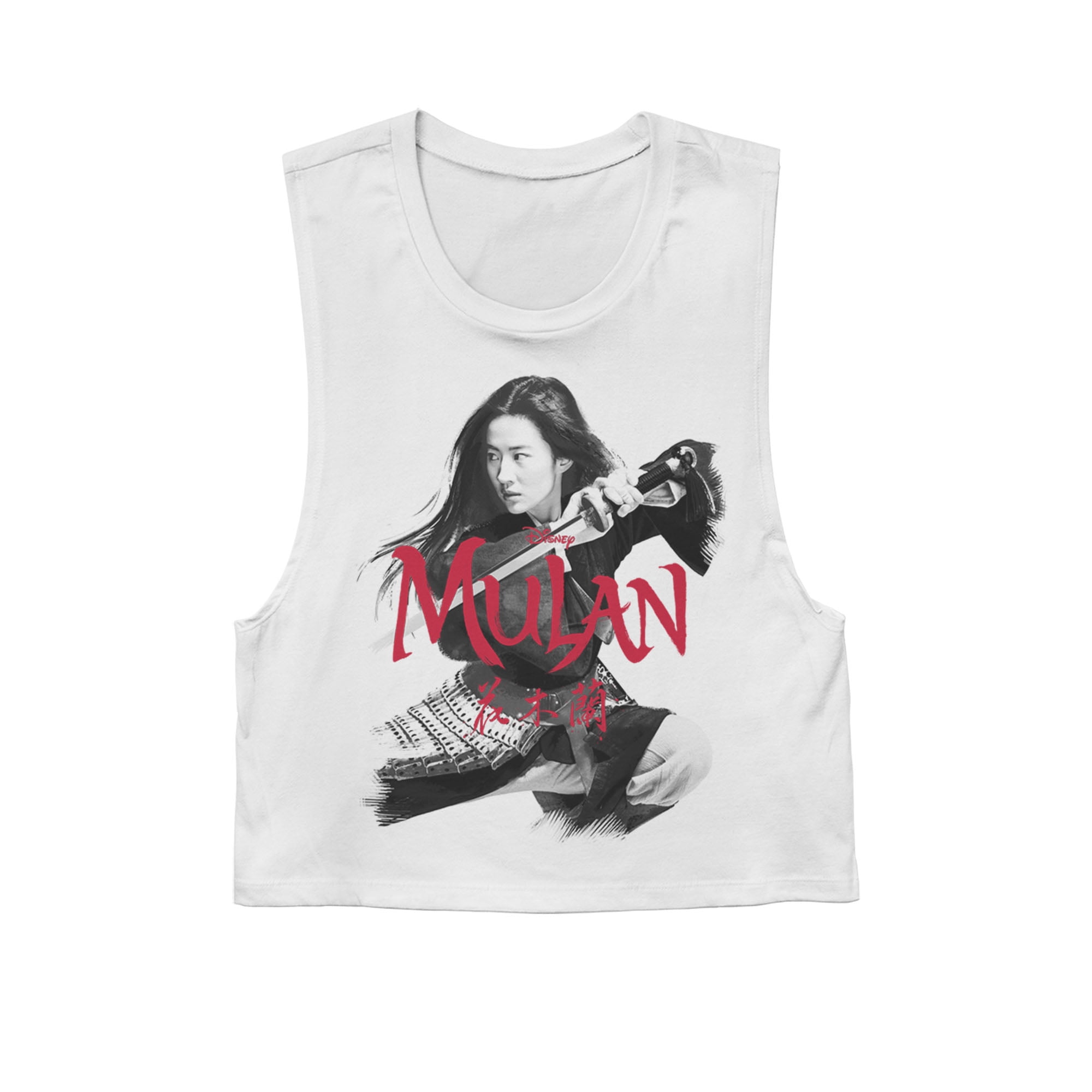 Mulan Disney Mulan Juniors� Shadow Warrior Muscle Tee