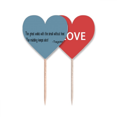 thumbnail image 1 of Qoutes Healing frases gran caminar distante Palillos de dientes bandera etiqueta de amor selección de pastelitos, 1 of 4