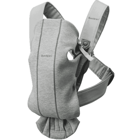UPC: 0874594001084 | BabyBjorn Baby Carrier Mini 3D Jersey Light grey