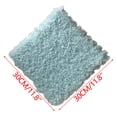 thumbnail image 3 of Fnochy 12x12 Inch Carpet Shaggy Soft Foam Mats Fluffy, Rugs Protective Floor Tiles Exercise Play Mats, for Children Kids Room Home Parlor Bedroom, 3 of 9