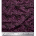 thumbnail image 1 of Soimoi polyester Crepe Fabric Chestnut Leaves Print Fabric by the Yard 52 Inch Wide, 1 of 1