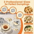 thumbnail image 3 of Juego de Prensa para Empanadas de Acero Inoxidable : Prensa para Empanadas y Cortador de Masa (7,6 cm, 8,6 cm y 9,7 cm), 3 of 5
