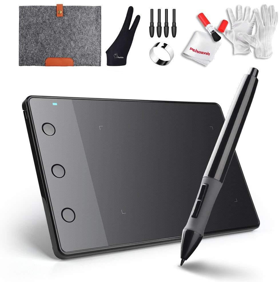 Huion H420 USB Graphics Drawing Tablet Board Kit Black Walmart Canada