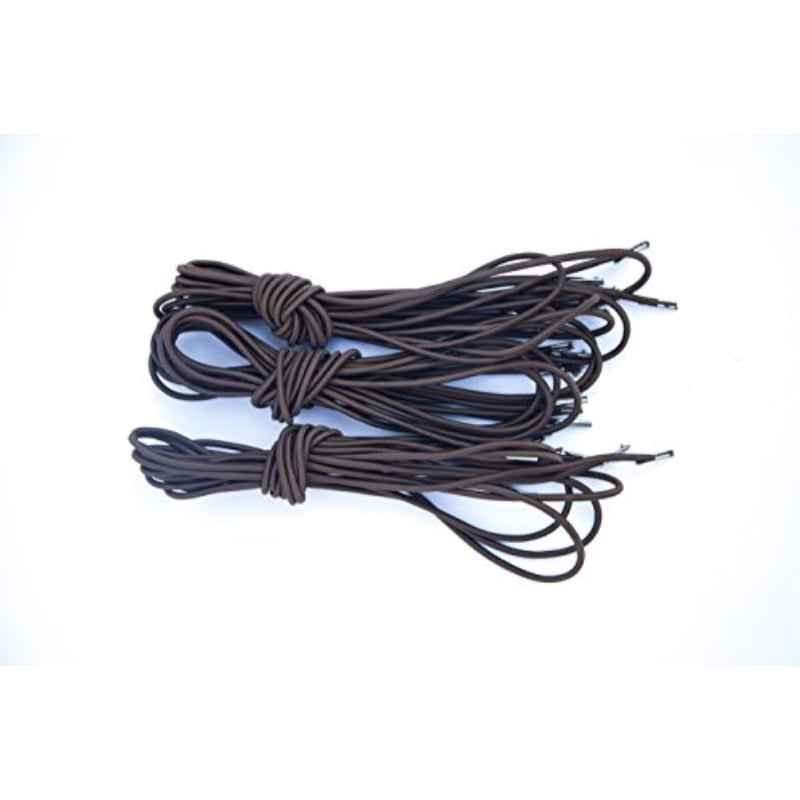Brown Stretch and Shock Absorption Weather Chair Lace Replacement Kit SGT KNOTS Zero Gravity Universal Chair Lace Ultra-Premium Nylon Bungee Cord Abrasion Resistant Moisture
