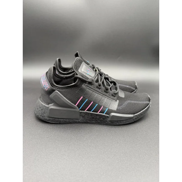 Adidas NMD_R1 V2 Boost Shoe Black Blue Magenta IE7279 Men's Sizes