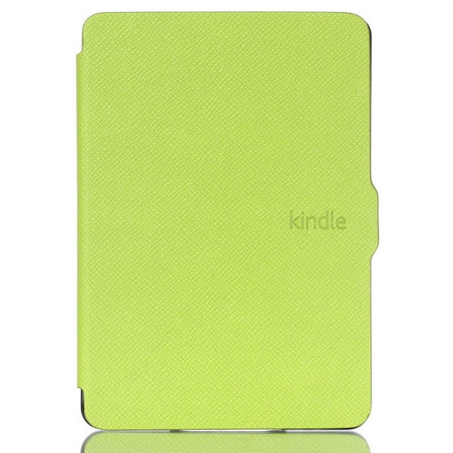 Étui de Veille Ultra Mince pour Kindle Kindle Paperwhite 1 2 3 4 6 Pouces, Couverture pour Kindle 11th Paperwhite 5 11th Tablette, Étui Réveil Vert Kindle 8th 2016