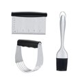 thumbnail image 4 of GOOHOCHY 3PCS Pastry Brushes Pastry Cutter Stainless Steel for Baking Cooking, 4 of 8