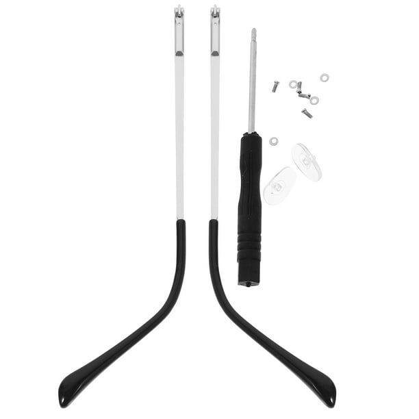 1 par de repuestos para gafas, patillas universales para gafas, reparación de lentes.