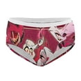 thumbnail image 3 of Hazbin Hotel Characters Women's Brief Lady Lace Underwear Breathable Elastic Sexy Bikini Hipster Panties, 3 of 6