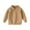 Khaki, variant on Posijego Boys Uniform Sweater Tops Half Zip Collar School Uniforms Long Sleeve Knit Pullover Sweater for Girls