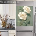 thumbnail image 3 of Gardenia Dishwasher Magnet Cover Reuseable Refrigerator Magnet Cover Decal Kitchen Fridge Microwave Stickers Hoilday Party Decor 23 x 26 inch, 3 of 5