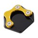 thumbnail image 1 of 4x Placa de almohadilla para caballete lateral de motocicleta reemplaza un soporte duradero de alto rendimiento Oro, 1 of 5