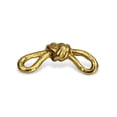 thumbnail image 6 of Contemporary Home Living Handmade Knot Cast Iron Decoration - 6" - Gold Finish, 6 of 7
