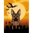thumbnail image 1 of Halloween German Shepherd Flag Garden Size, 1 of 1