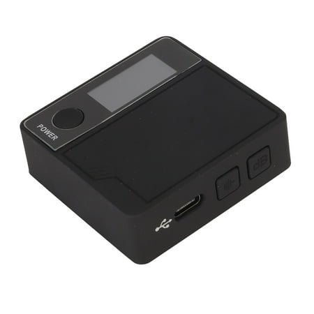 NFTIGB Mini Voice Changer 11 Sound Effects Built in Mic Color Display Portable Voice Disguiser Sound Card for Android and IOS