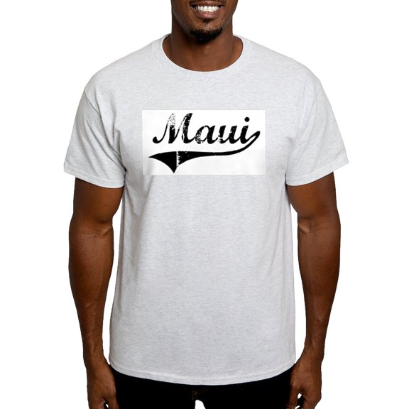 CafePress - Maui (Vintage] Light T Shirt - Men's Classic Graphic T-Shirt