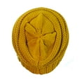 thumbnail image 4 of NYFASHION101 Exclusive Oversized Baggy Slouchy Thick Winter Beanie Hat - Mustard, 4 of 4